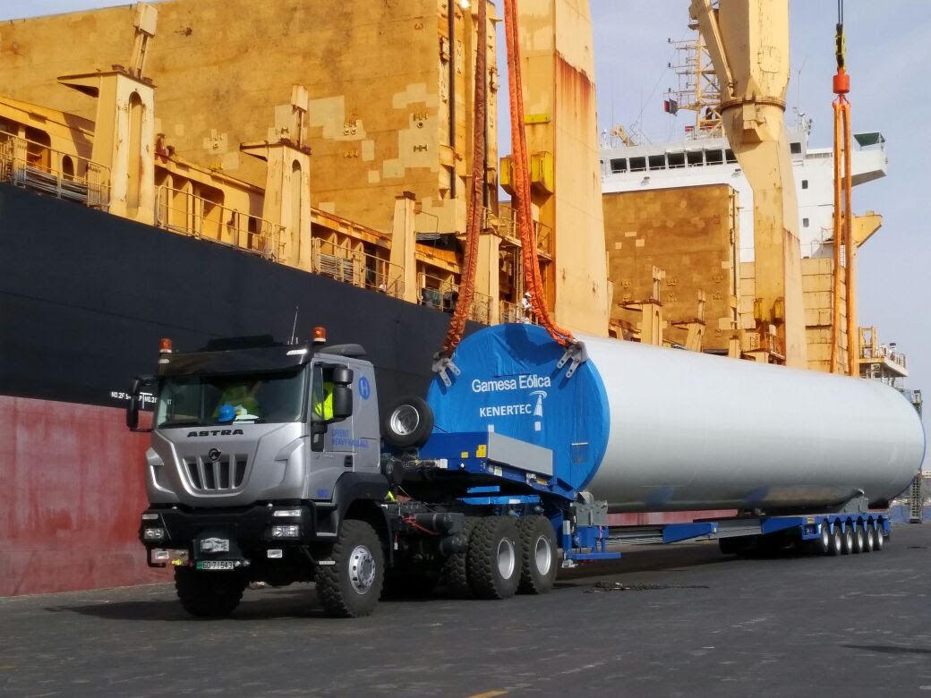 OHH - Tower Section Transport OHH - Tower Section Transport