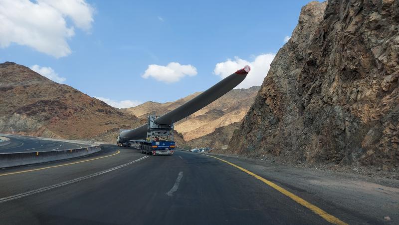 OHH - Saudi Arabia Dumat Al Jandal (DAJ) Vestas V150 Blade OHH - Saudi Arabia Dumat Al Jandal (DAJ) Vestas V150 Blade
