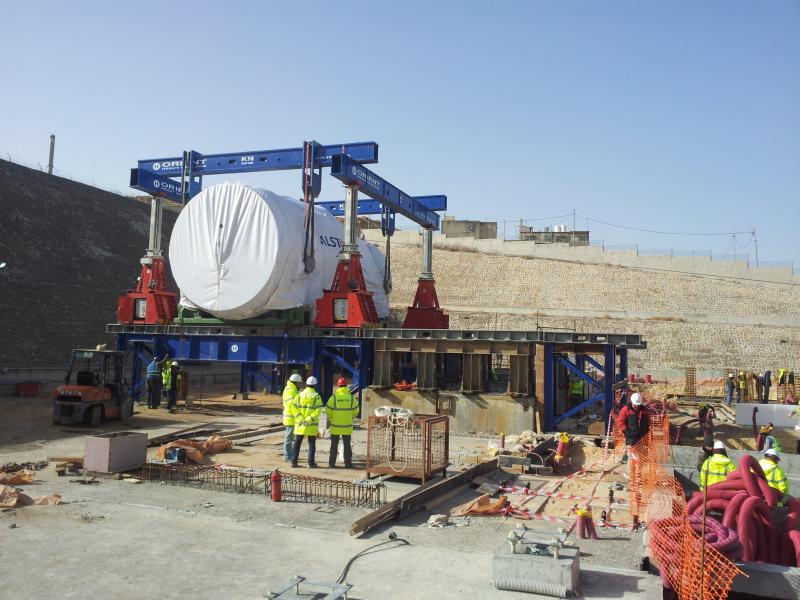 OHH - Installation of Samra Fast Track Generator OHH - Installation of Samra Fast Track Generator