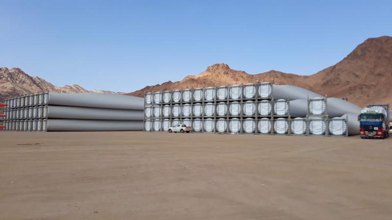 OHH - Storage of Vestas V136 Blades OHH - Storage of Vestas V136 Blades