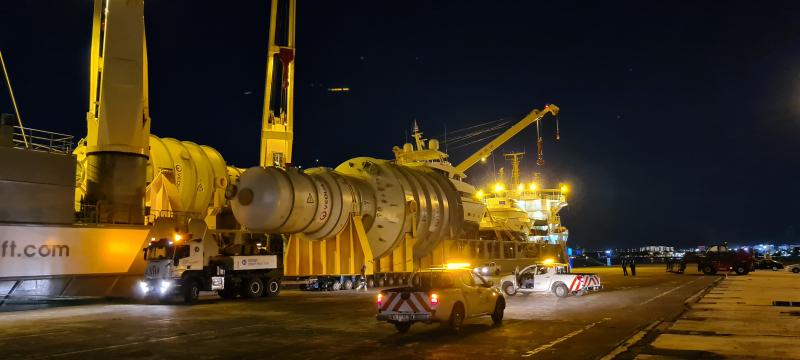 OHH - Port Handling of APC Crystallizer OHH - Port Handling of APC Crystallizer
