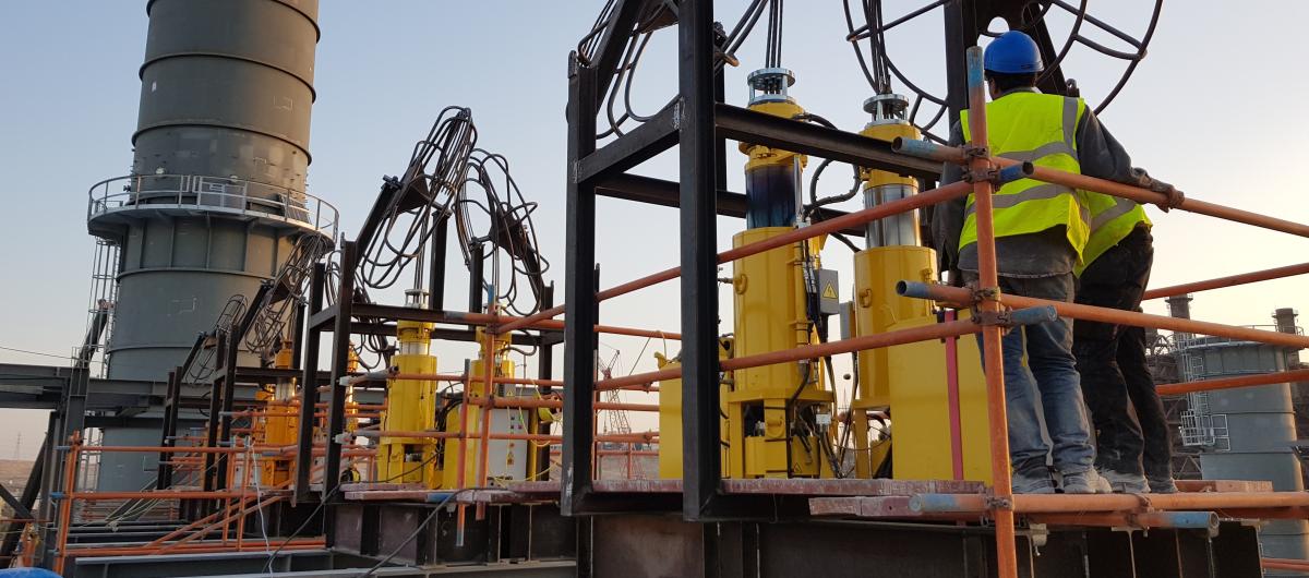 OHH - 200t Enerpac Strand Jacks OHH - 200t Enerpac Strand Jacks