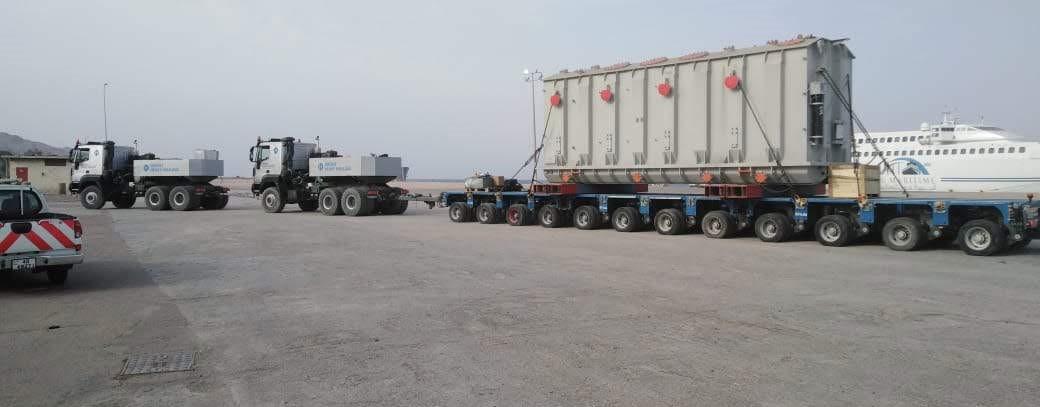 OHH - Attarat 210t Transformer Transport OHH - Attarat 210t Transformer Transport