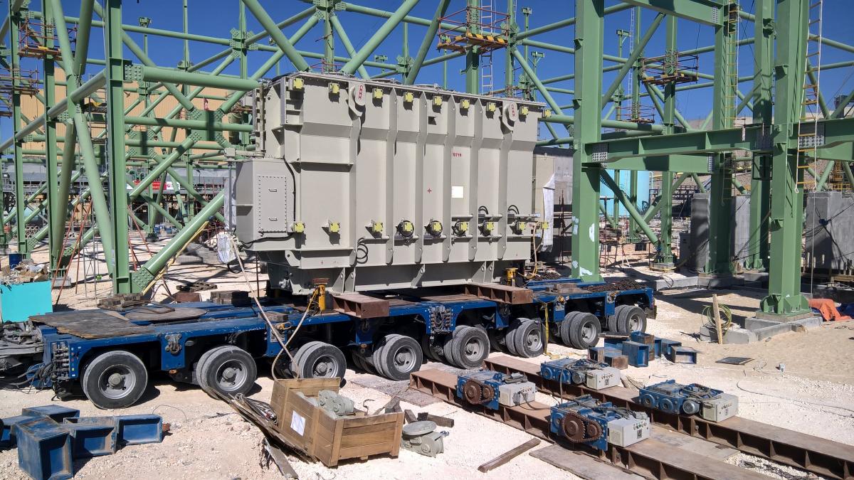 OHH - Skidding System Used in Samra Phase IV Project OHH - Skidding System Used in Samra Phase IV Project