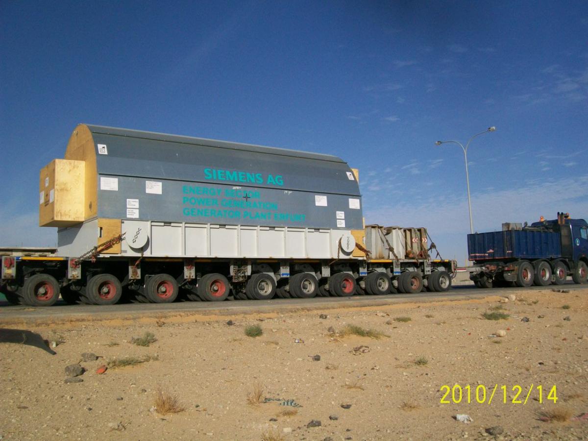 OHH - Transport of IPP2 Generator