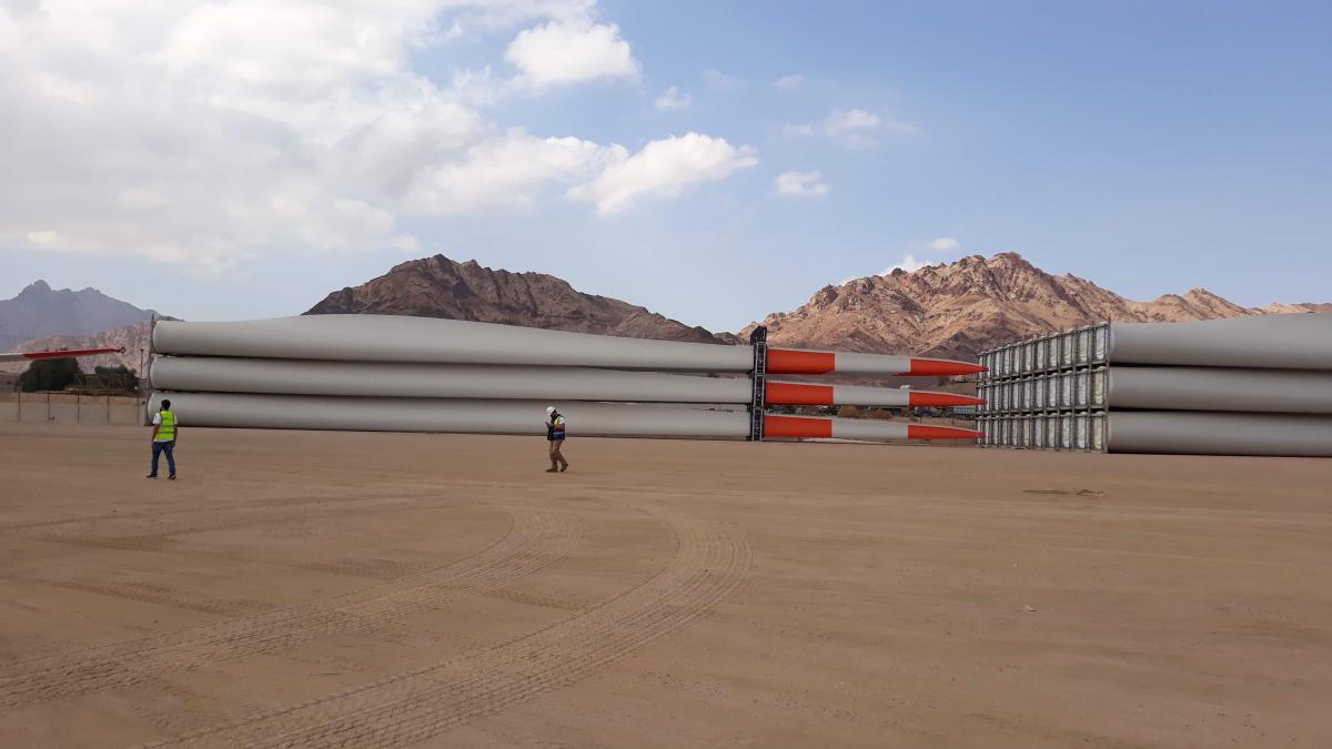 OHH - Storage of Vestas V136 Blades OHH - Storage of Vestas V136 Blades