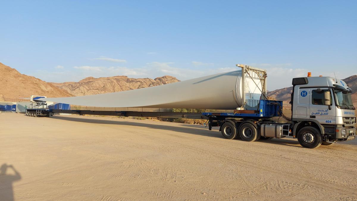 OHH - Transport of Vestas V136 Blade