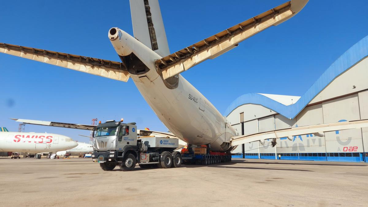 Transport of A330 - JORAMCO Transport of A330 - JORAMCO