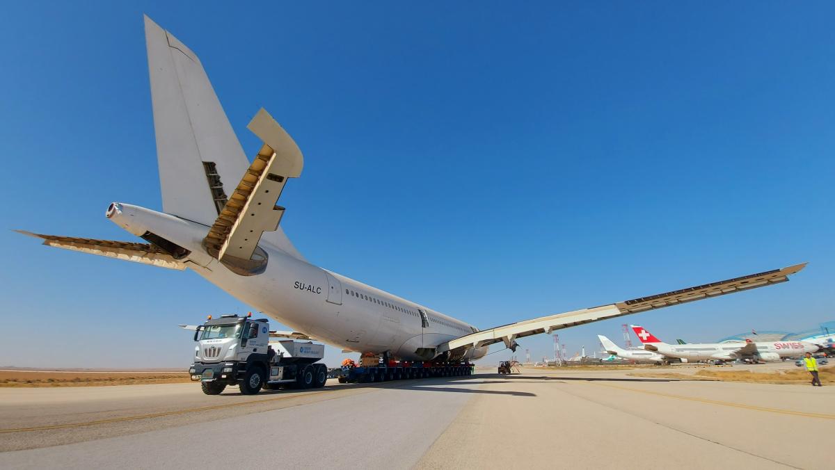 Transport of A330 - JORAMCO Transport of A330 - JORAMCO