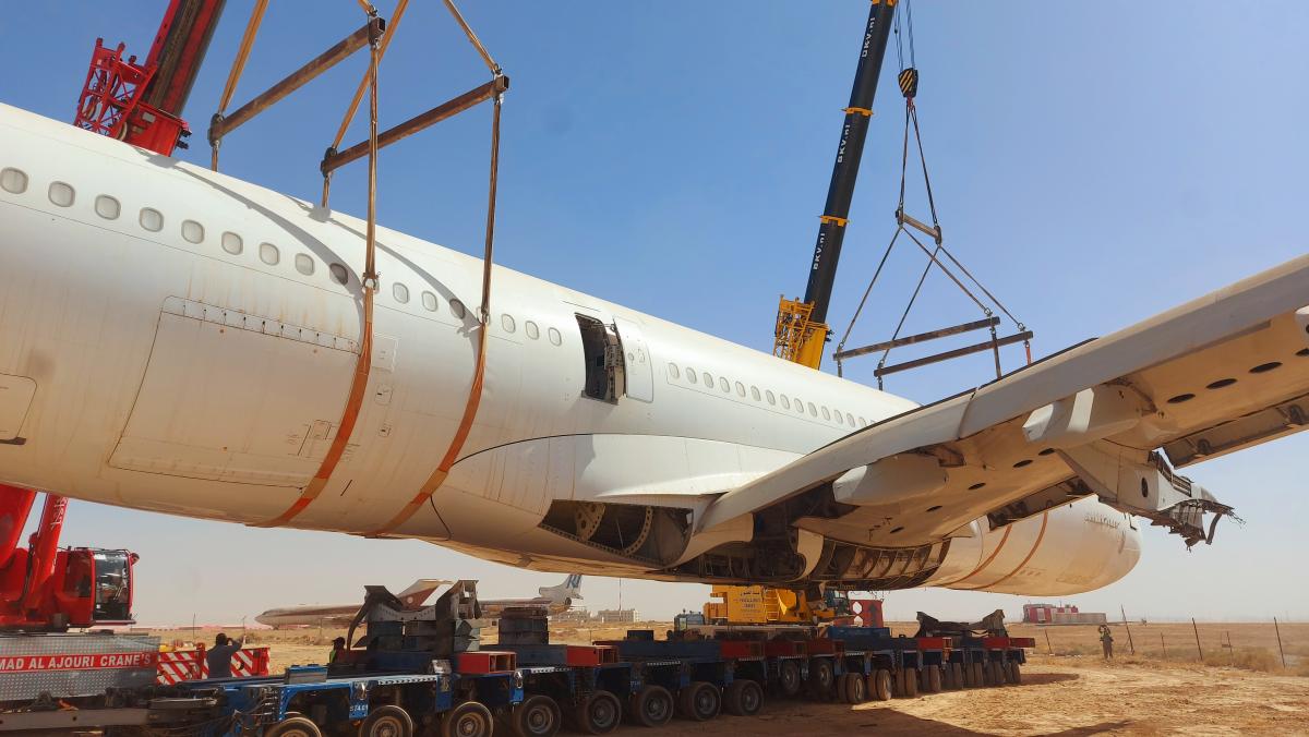 Transport of A330 - JORAMCO Transport of A330 - JORAMCO