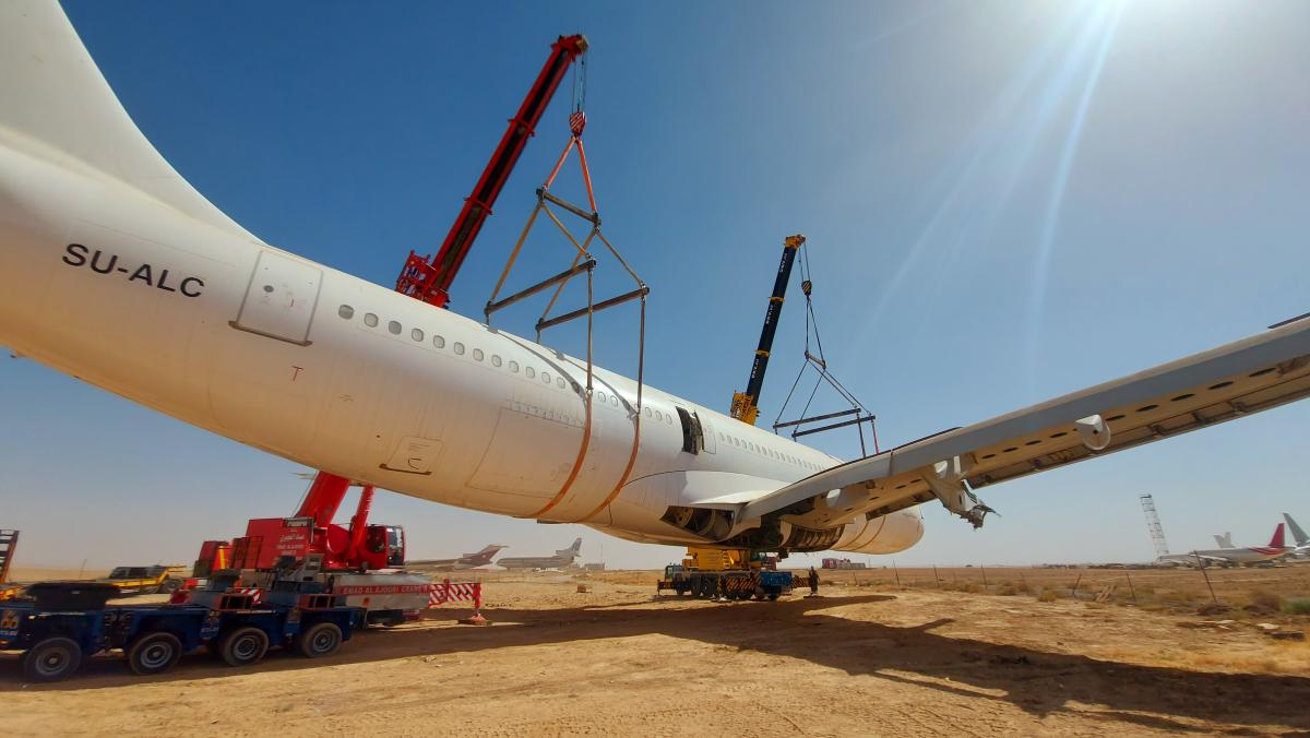 Transport of A330 - JORAMCO Transport of A330 - JORAMCO
