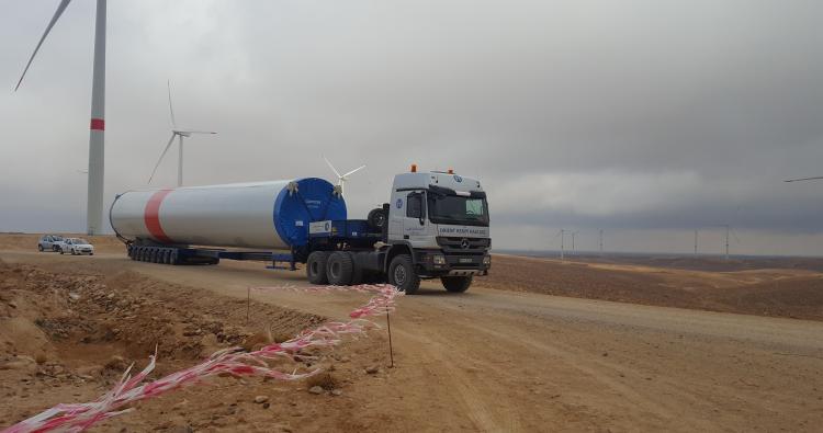 OHH - Transport of Gamesa Tower Section