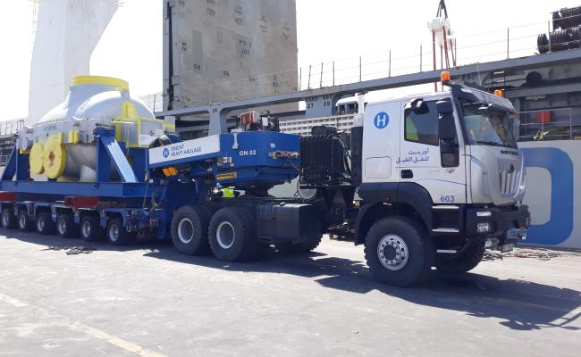 OHH - Transport of Attarat 160t Turbine Section.jpg