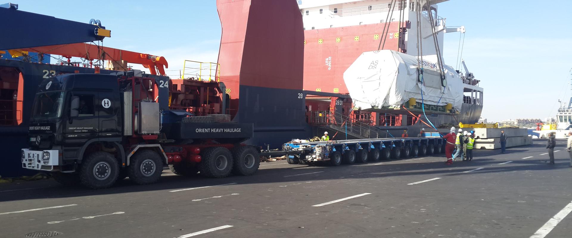 OHH - Transport of Samra Combined Cycle STG