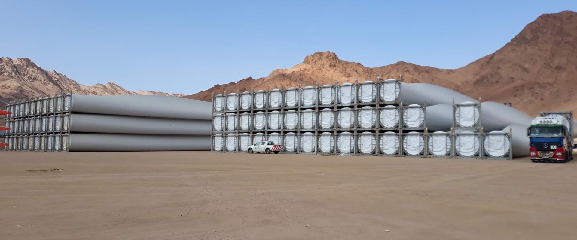 OHH - Storage of Vestas V136 Blades