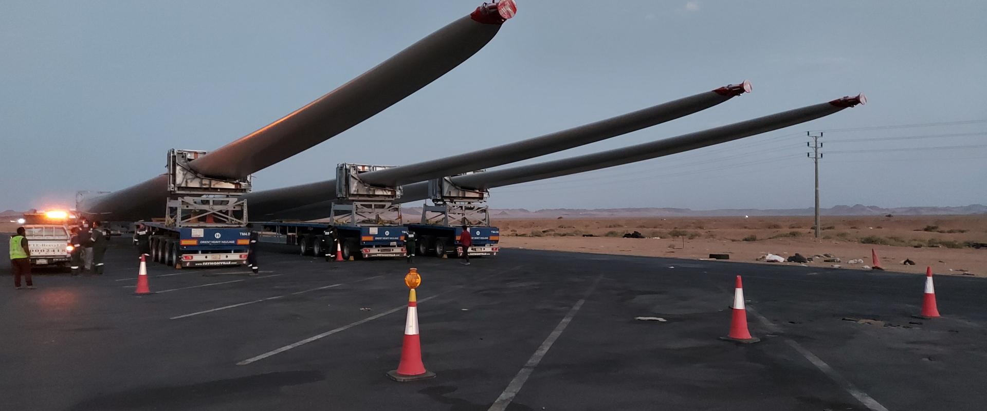 OHH - Transport of Vestas V150 Blades