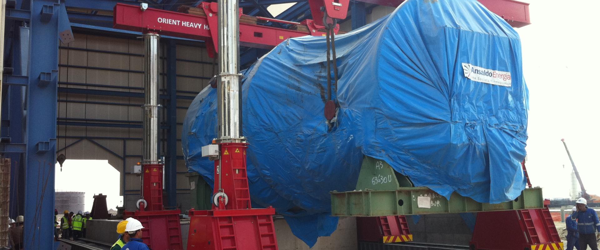 OHH - Installation Using 500t Gantry Crane
